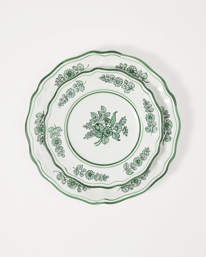 Sicilia Dessert Plate in Green