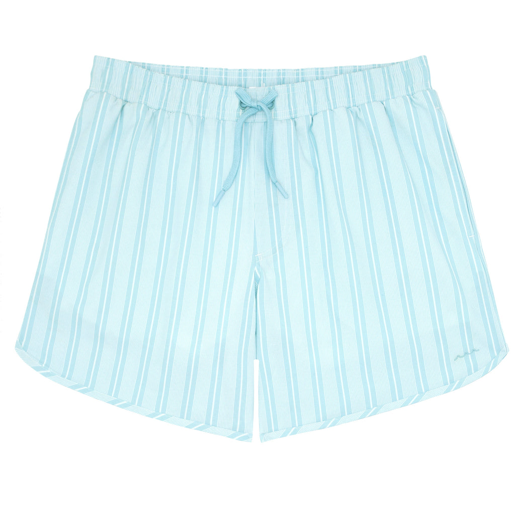Men's Pacific Bue Stripe Classic Boardie