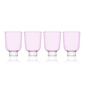 Petite Romantic Glasses, Set of 4