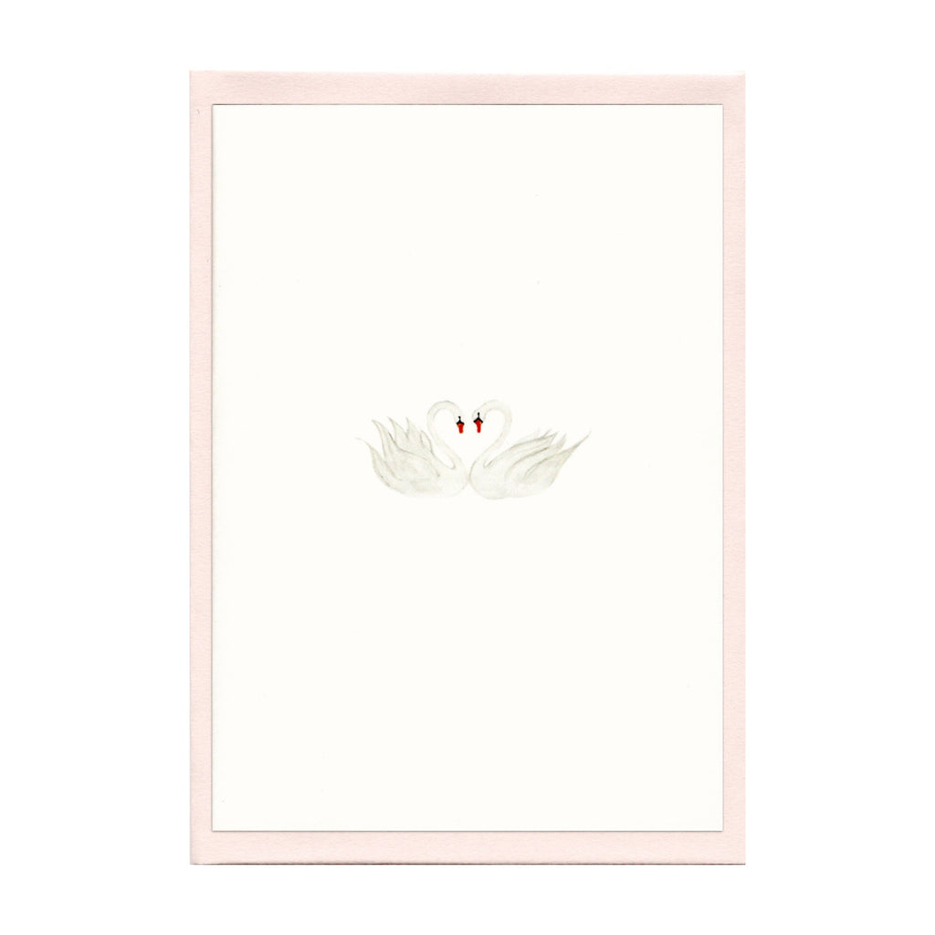 Pair of Swans Cards, Set of 5