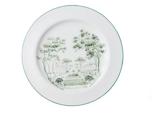 Gardens Dinner Plates, Set of 4