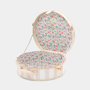 The Illustrator - Pink Hatbox Deluxe Hatbox Deluxe Steamline Luggage