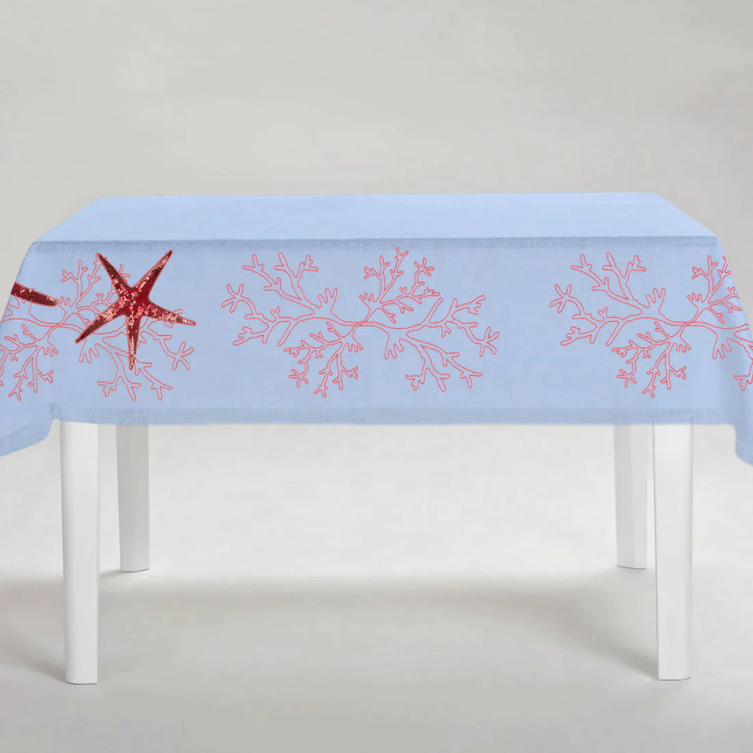 Coral Pink Corallo Tablecloth