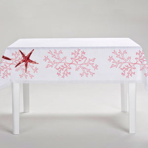 Coral Pink Corallo Tablecloth