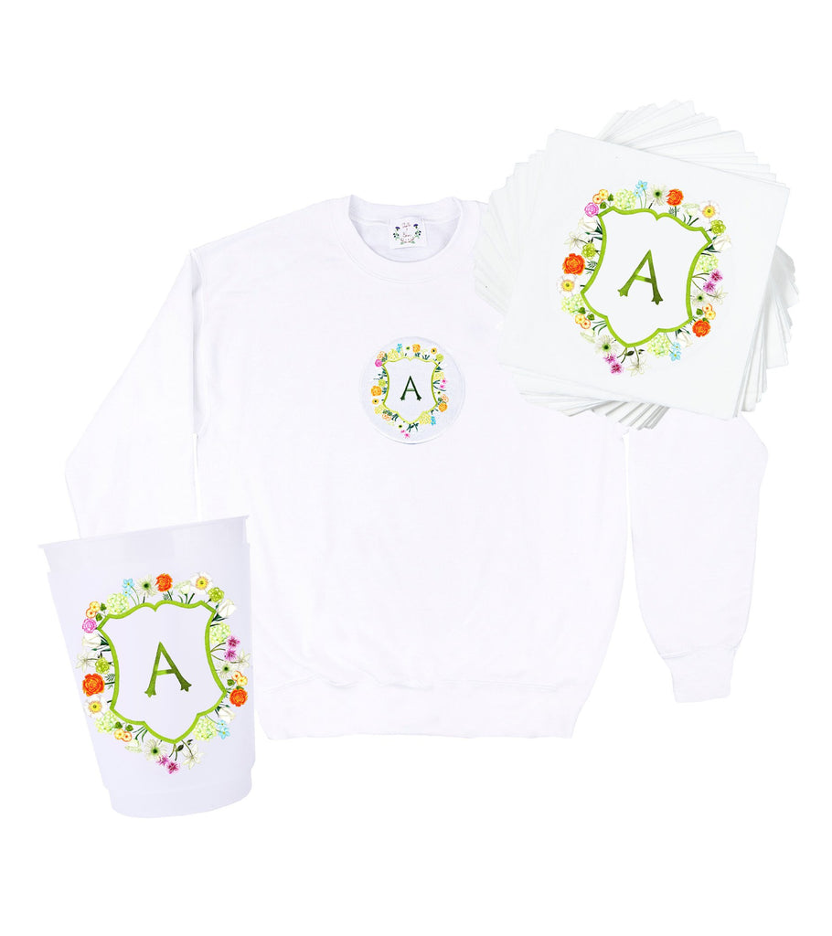 Spring Floral Crest Bundle