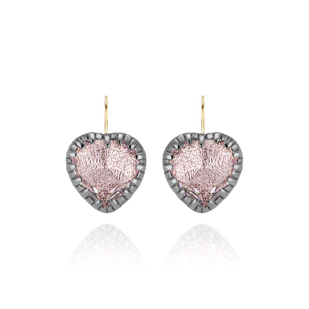 Valentina 'I Love NY' Button Earrings