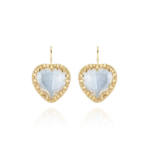 Valentina 'I Love NY' Button Earrings