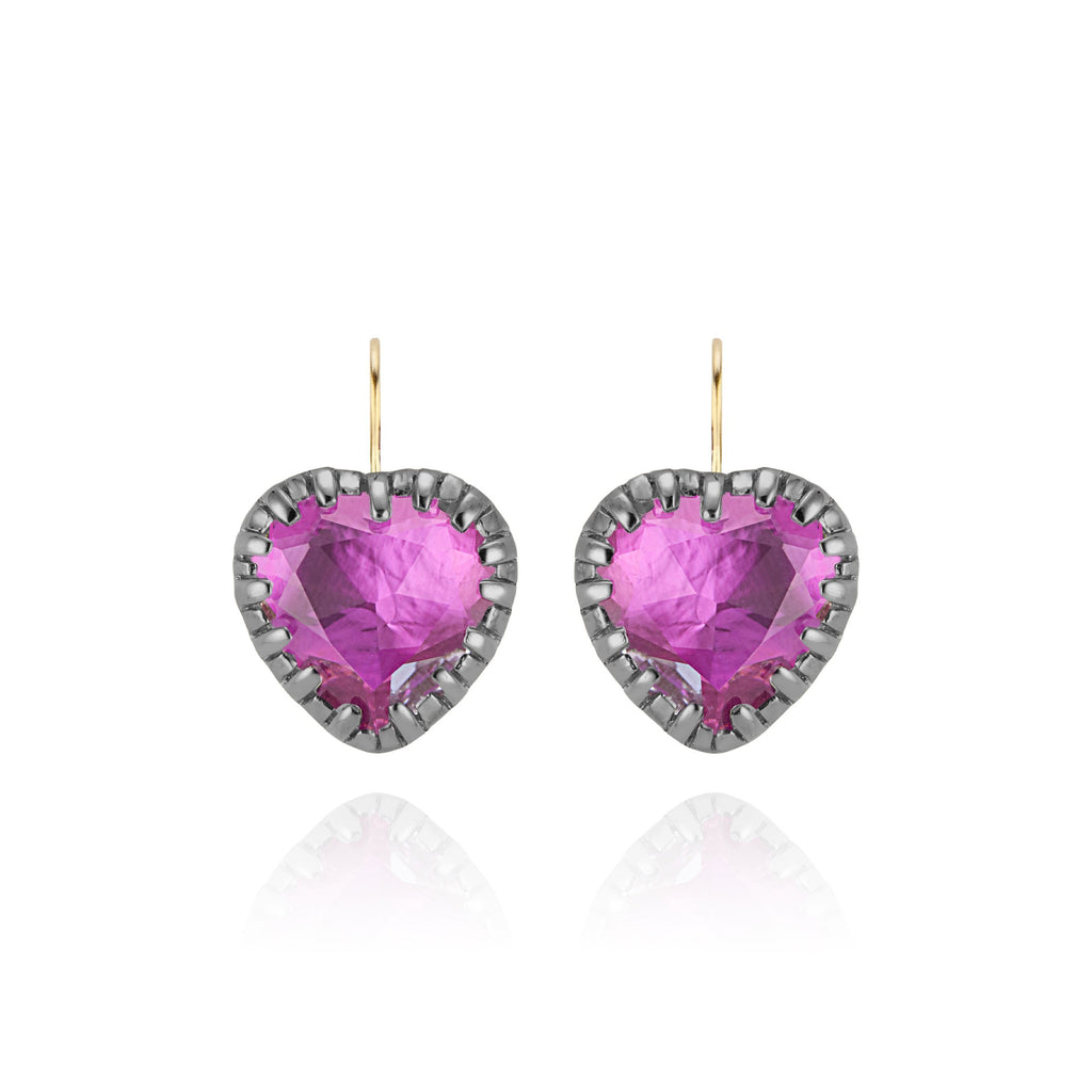 Valentina 'I Love NY' Button Earrings