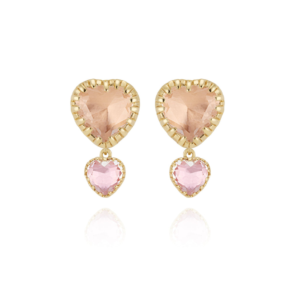 Valentina 'I Love NY' 2-Drop Emoji Earrings
