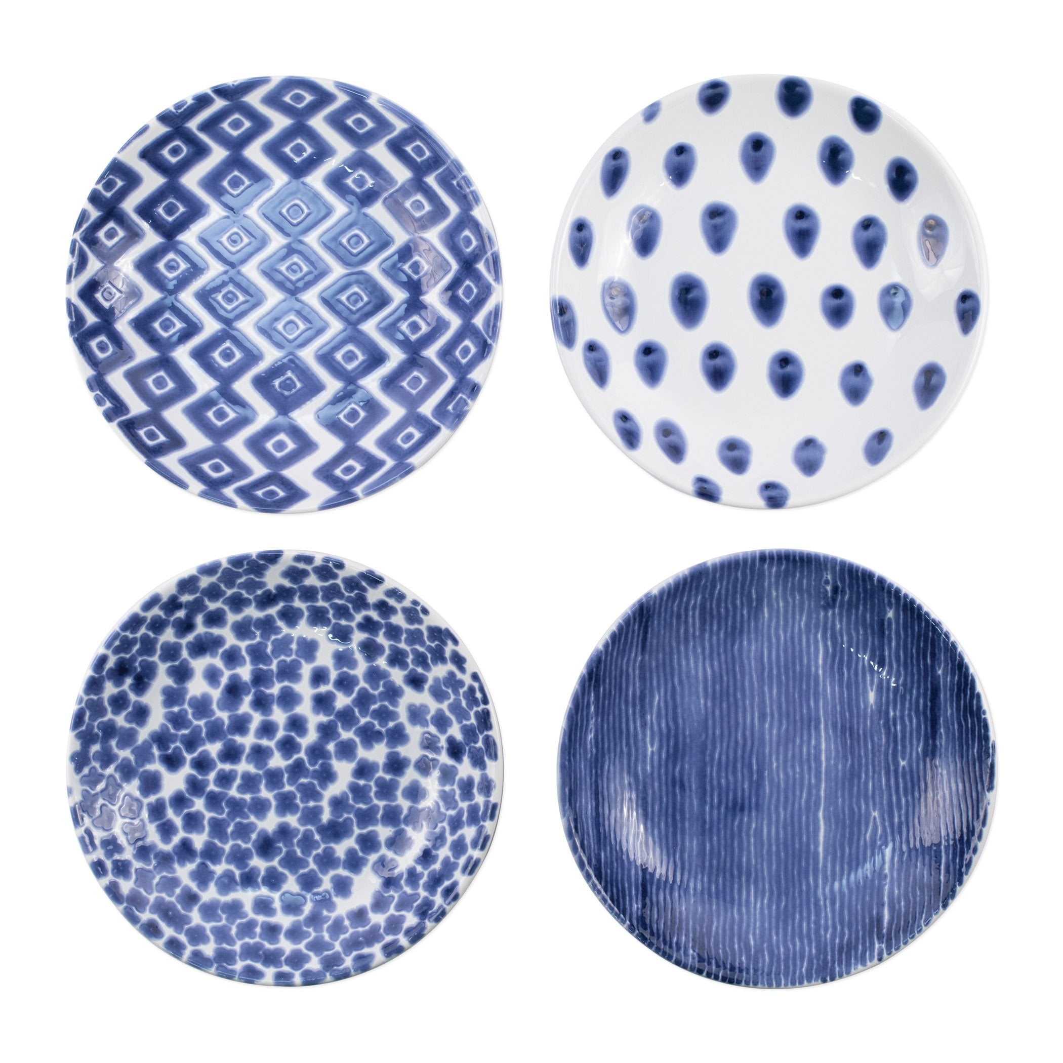 Santorini Assorted Pasta Bowls, Set of 4
