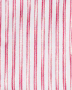 Antique Red Ticking Delphine Nightgown