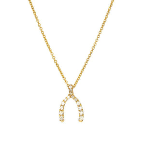 Wishbone Charm Necklace