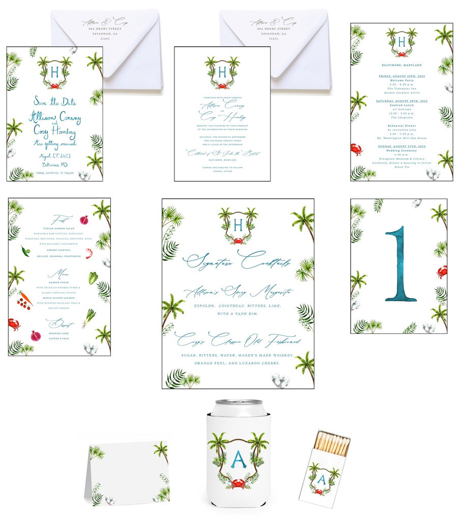 Personalized Wedding Invitation Bundle