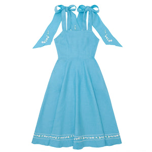 minnow x Fanm Mon Women's Lagoon Tie Knot Dress