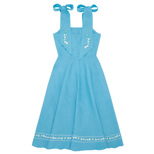 minnow x Fanm Mon Women's Lagoon Tie Knot Dress