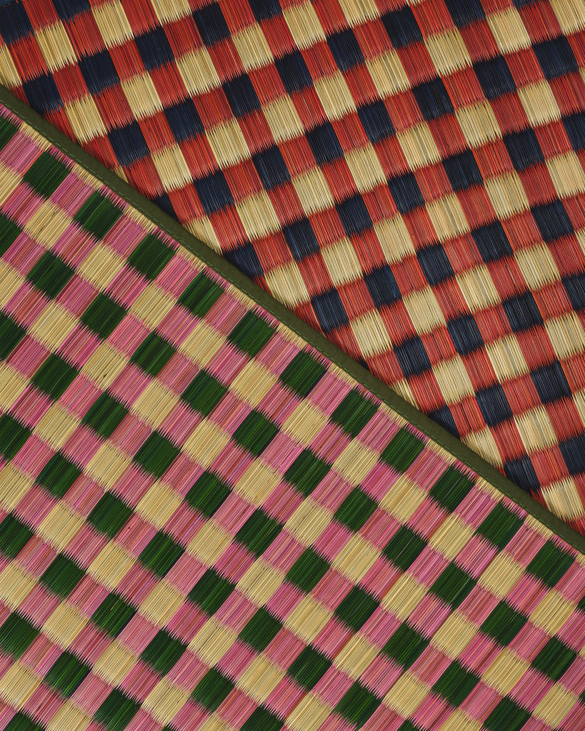 Capri Placemat, Pink and Green