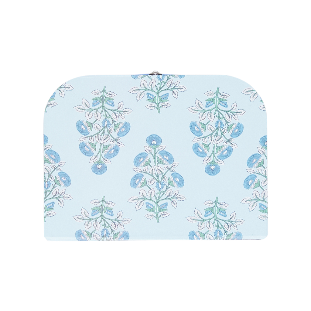 Nesting Box in Blue Bouquet Floral