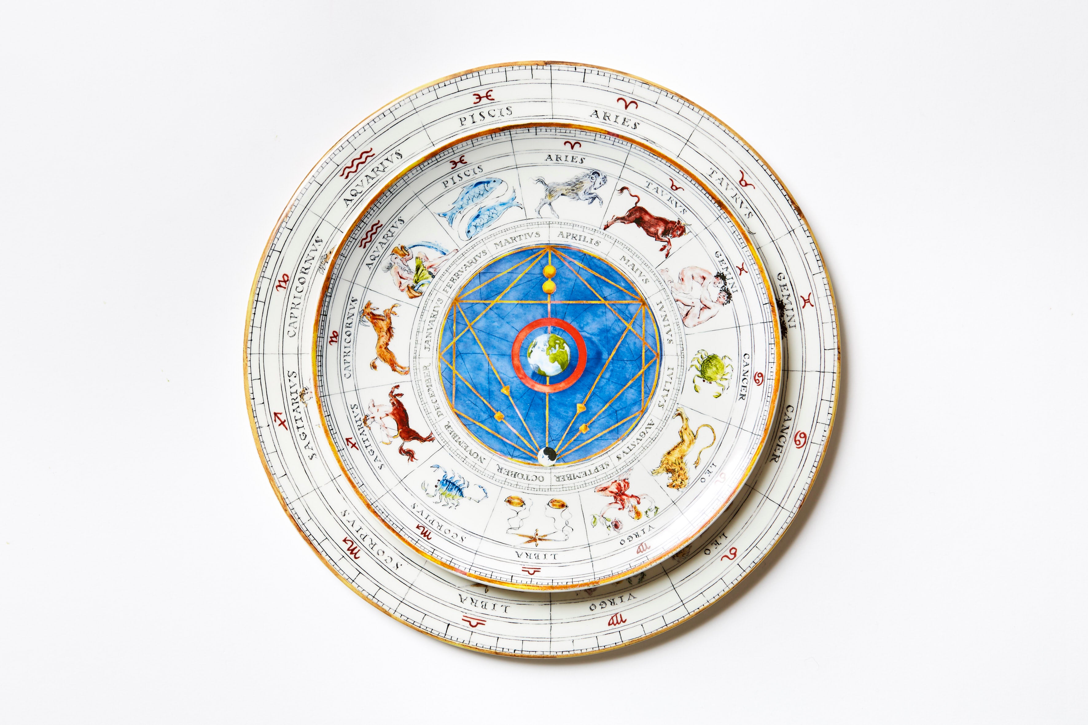 Zodiac Oroscop Dinner Plate