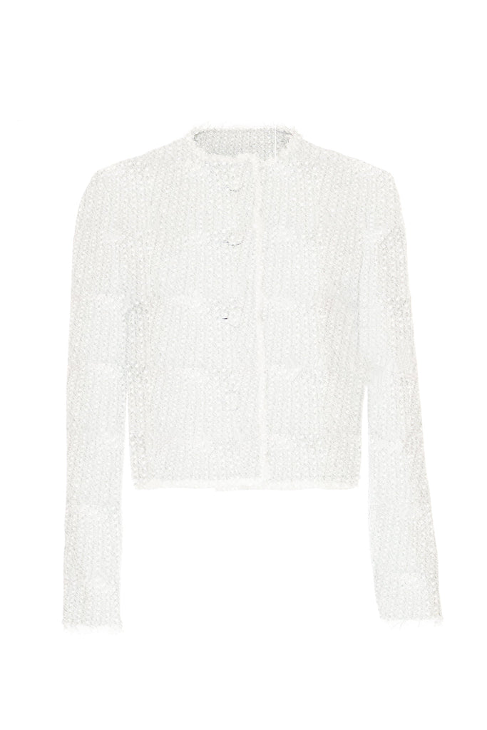 OTM Exclusive: Clara Blazer in Ivory Tweed