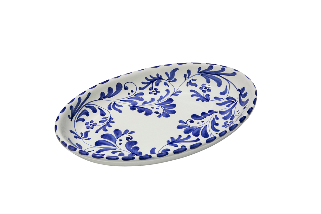 Serving Platter in Azul Classico