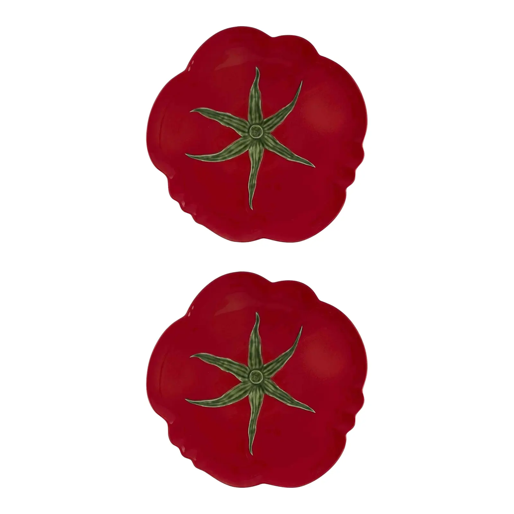Tomato Pizza Plate 16", Set of 2