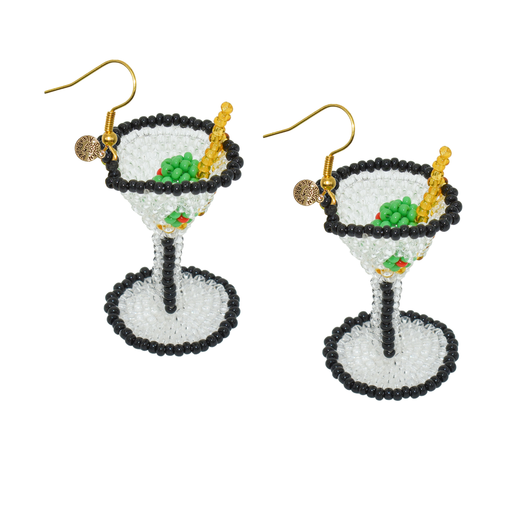 Martini Glass Earrings