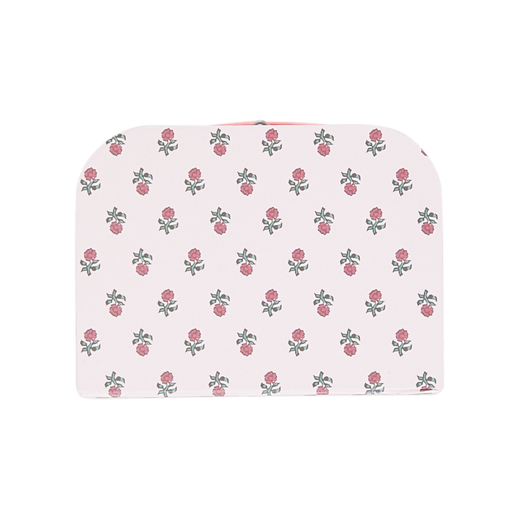 Nesting Box in Pink Tiny Flower