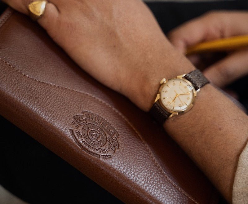 Refillable Journal | Vintage Chestnut Leather - Ghurka