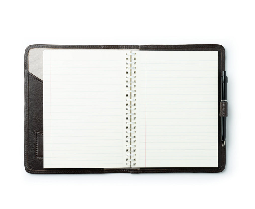 Refillable Journal | Vintage Walnut Leather