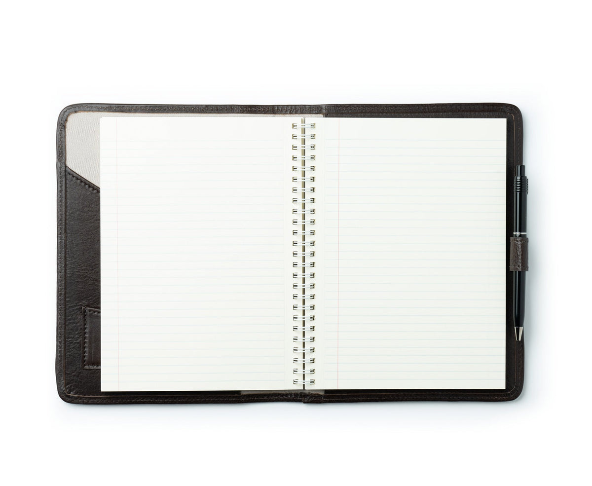 Refillable Journal | Vintage Walnut Leather