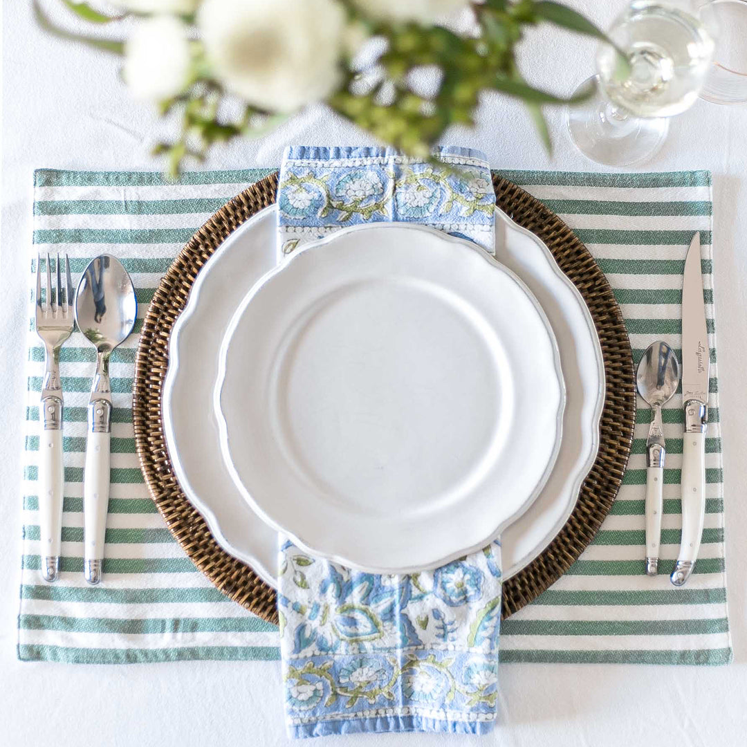 24-Piece Flatware Set in White