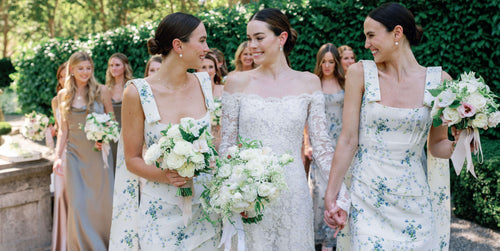 The Bride Wore Markarian, Brock Collection, and Reem Acra During Her Summer Wedding Weekend in Yountville