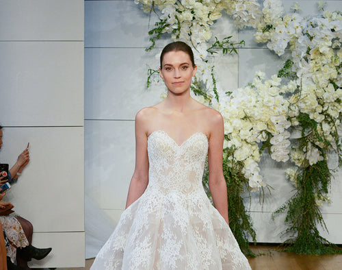 Bridal Fashion Week: Monique Lhuillier’s 2018 Spring Collection