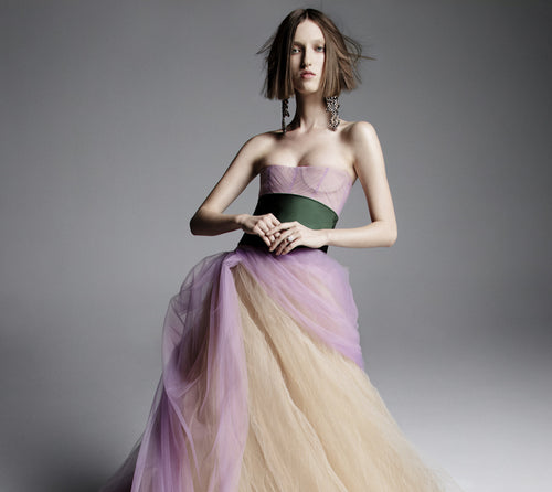 Vera Wang’s Spring 2019 Bridal Dresses Are Works of Art