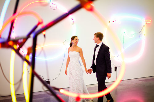 Two Art and Design Lovers Tie the Knot at the Parrish Museum