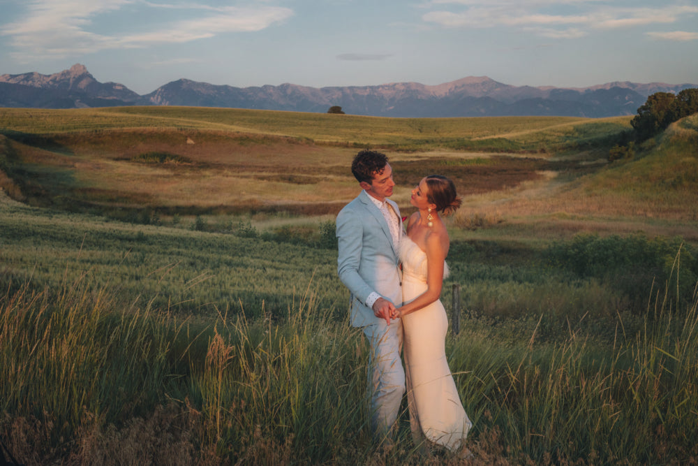This Couple is So Glad They Skipped Their Vows at Their Montana Wedding
