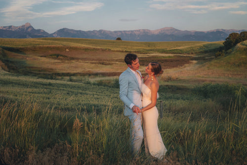 This Couple is So Glad They Skipped Their Vows at Their Montana Wedding