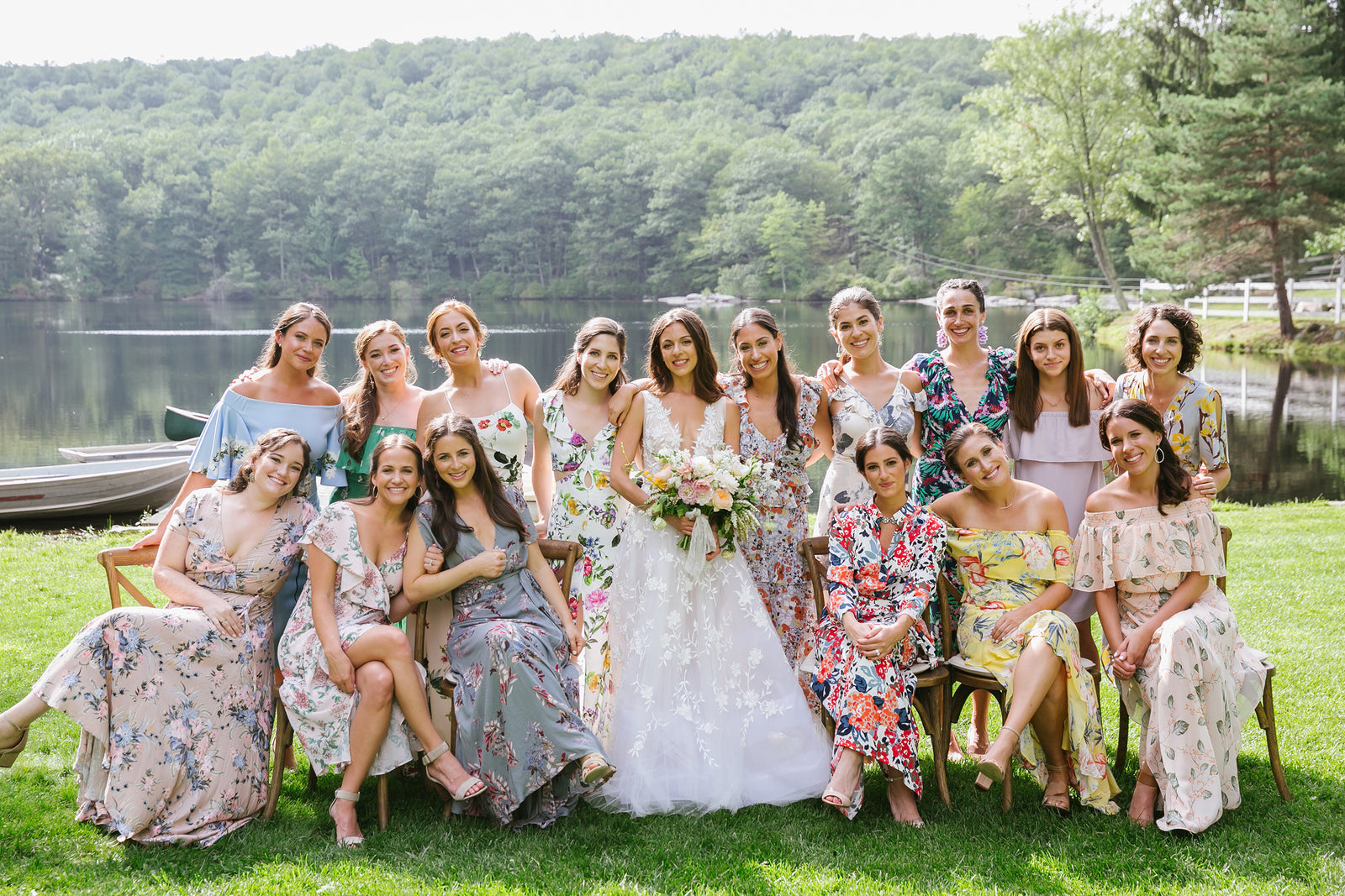 “Summer Camp, But Make It Fancy,” Was the Vibe at This Hudson Valley Wedding