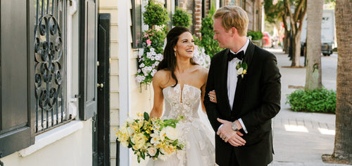 A Lemon-Filled Summer Wedding in Charleston Inspired by the Couple's Italian Engagement