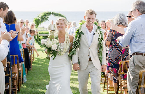 College Sweethearts Marry at a Tropical Wedding on Maui