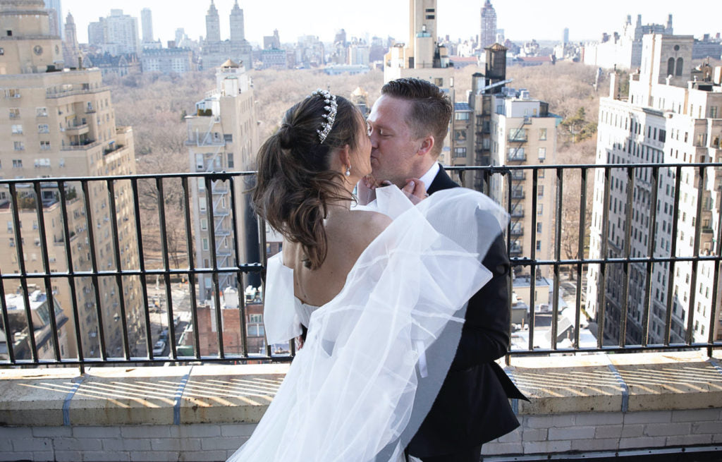 This Bride Wore a Customized Vera Wang Gown to Her Wedding at a Two-Star Michelin Restaurant