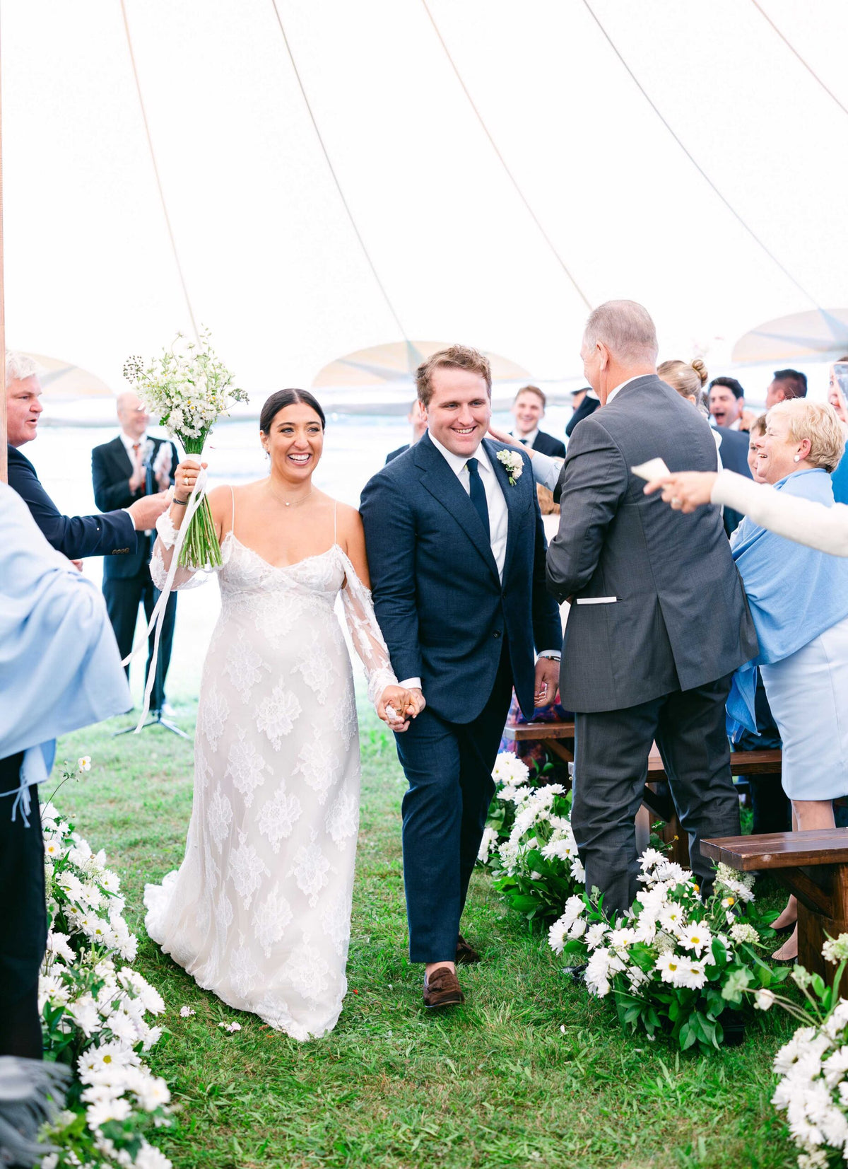 This Wedding on The Bride’s Family Property on Martha’s Vineyard Honored More Than 50 Years of Memories