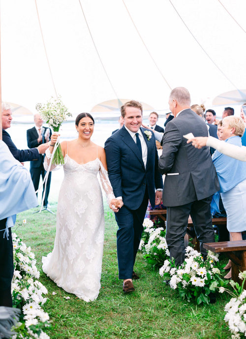 This Wedding on The Bride’s Family Property on Martha’s Vineyard Honored More Than 50 Years of Memories