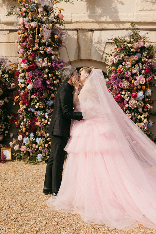 "18th-Century French Neoclassicism Decadence With a Punk Rock Overlay" Led This Destination Wedding's Aesthetic
