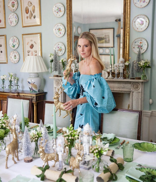 Alice Naylor-Leyland Launches Two Festive Tablescapes Just in Time for Holiday Parties