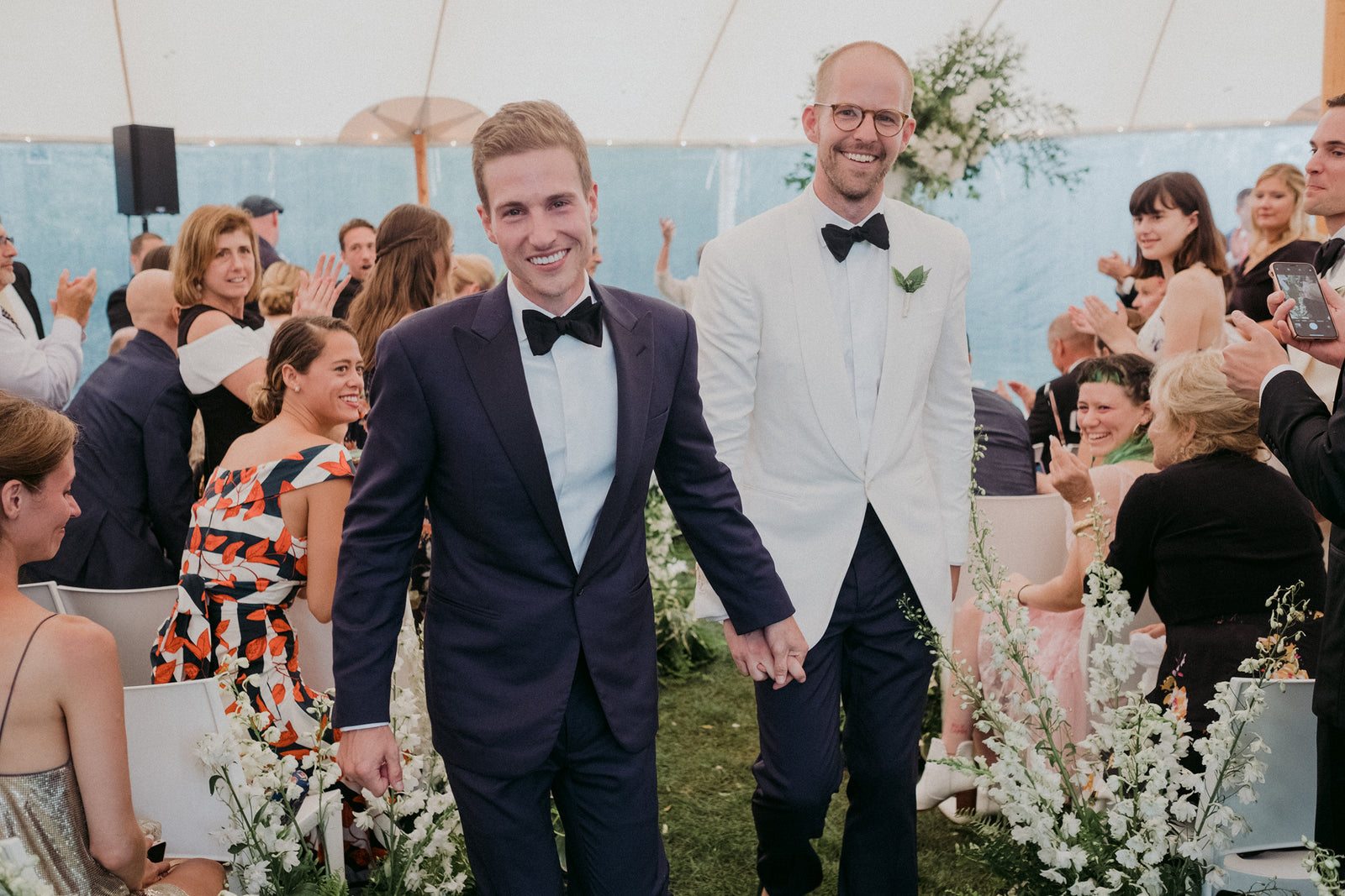 These Grooms Wore Ralph Lauren at Their Cape Cod Wedding in Provincetown