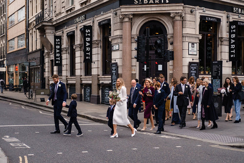 An Intimate Wedding in The Oldest Church in London