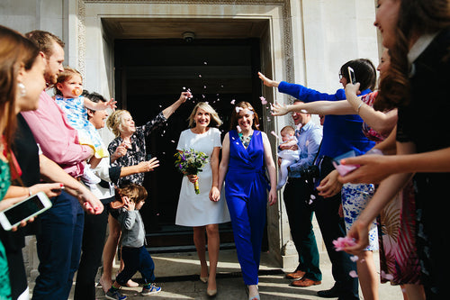 An Intimate Wedding at Islington Town Hall in London