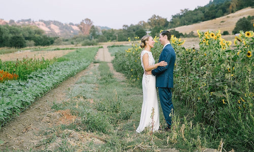 They Met in San Francisco And 9 Years Later They Tied the Knot in Napa Valley