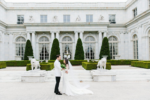 Ariel Feldman and Benjamin Okin’s Elegant Wedding at Rosecliff Mansion